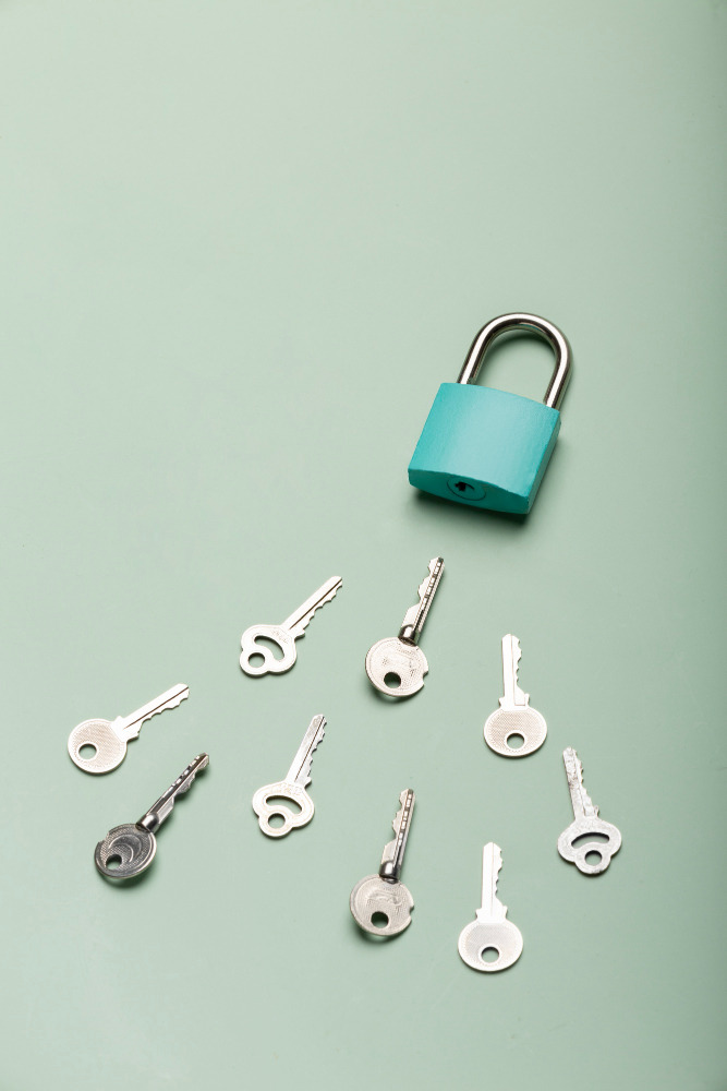 keys and lock
